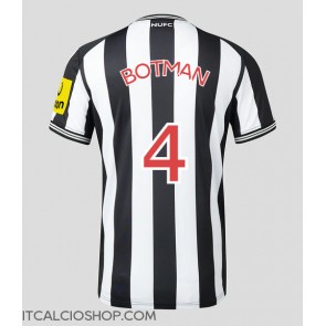 Newcastle United Sven Botman #4 Prima Maglia 2023-24 Manica Corta